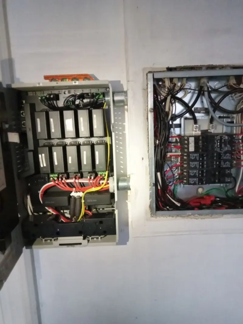 Electrical panel upgrade completed for Carbon Monoxide Detector Installation in Mineral Ridge